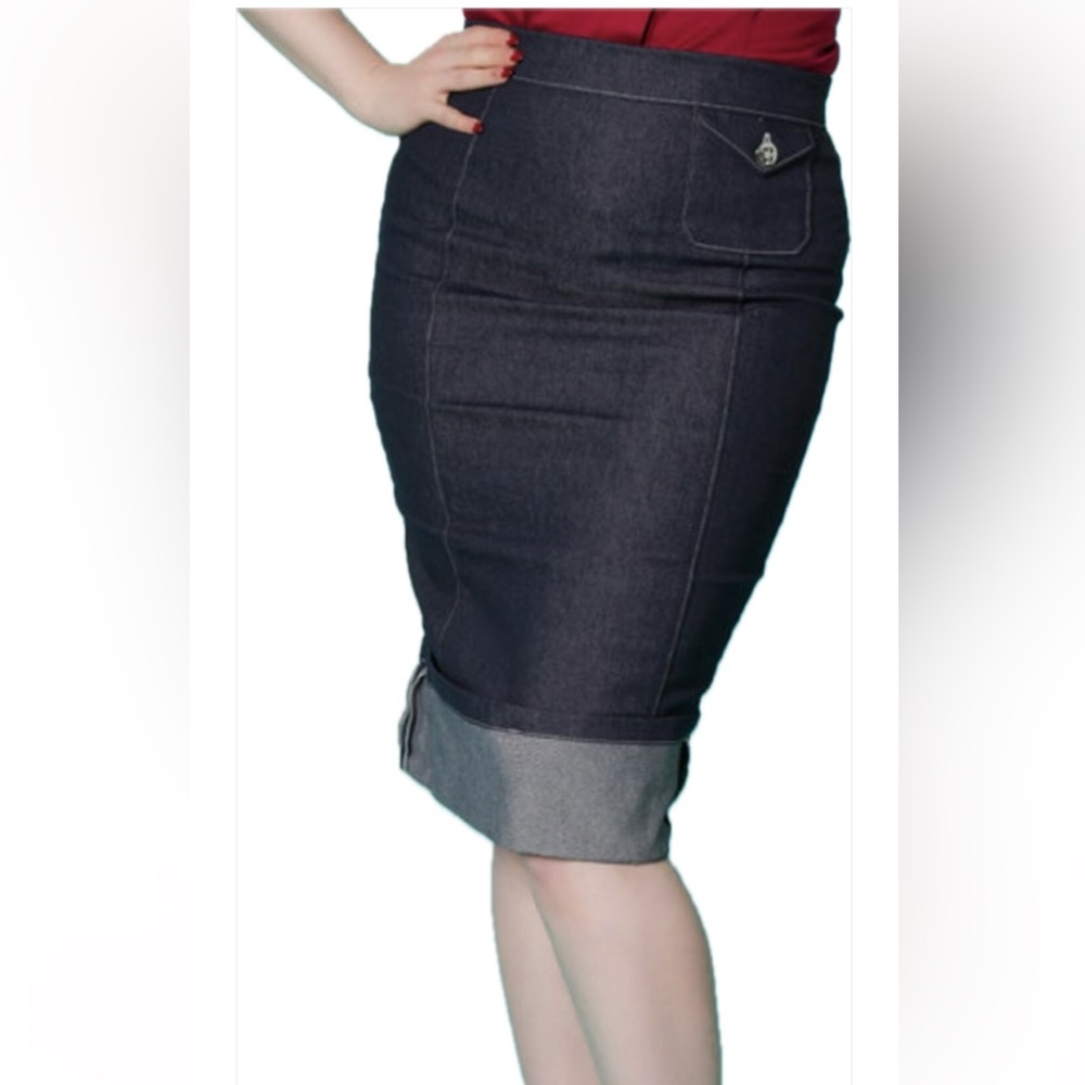 Miss Fortune Uk denim skirt
